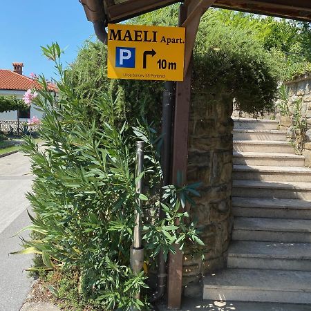 Maeli Apartment Lucija Exterior foto