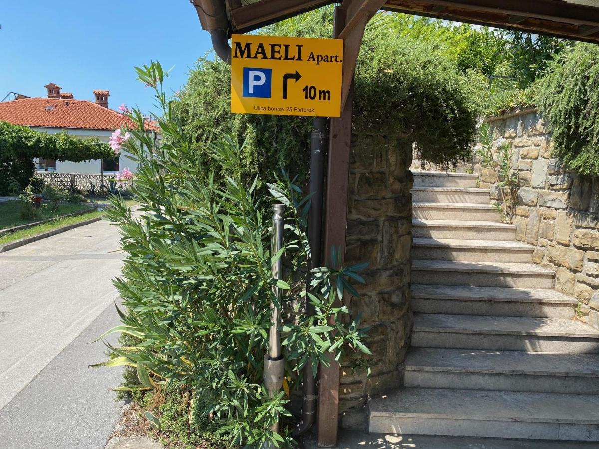 Maeli Apartment Lucija Exterior foto